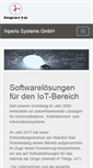 Mobile Screenshot of inperio.de